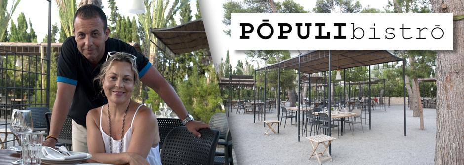 Restaurante Pópuli Bistró de Alicante, entrevista a sus dueños