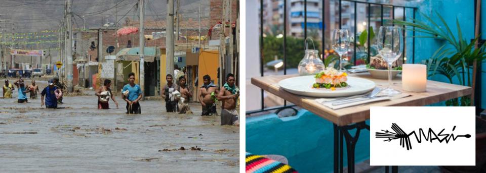 Cena benéfica en Wasi Fusión por los damnificados del Perú