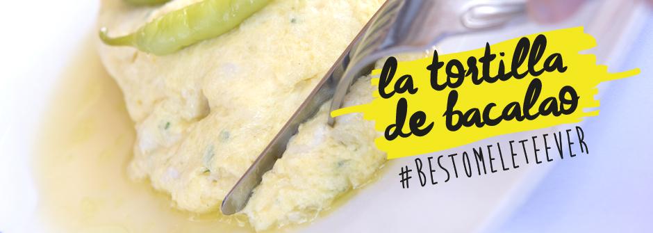 La mejor tortilla de bacalao de Alicante