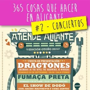 Alicante Atiende, conciertos de música en espacios privilegiados