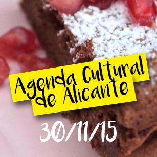 Agenda cultural de Alicante del 30 de Noviembre
