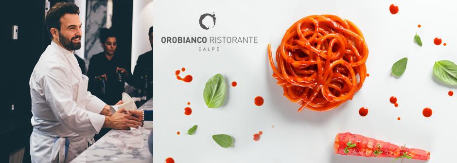 OROBIANCO Ristorante de Calpe, dirigido por el chef Enrico Croatti