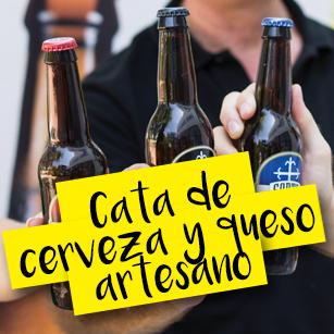 Cata de cerveza artesana alicantina y quesos artesanos de Tibi