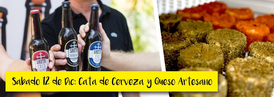 Cata de cerveza artesana alicantina y quesos artesanos de Tibi