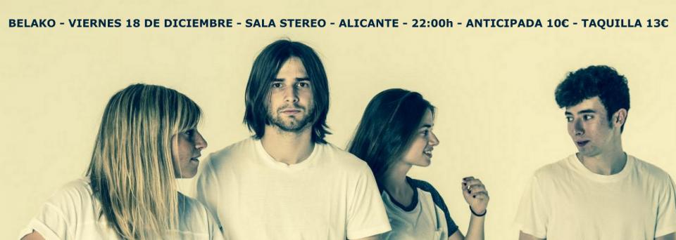 Mañana viernes 18 de diciembre la banda revelación del año y a la que todos los medios califican de fenómeno especial, Belako, regresan a Alicante 
