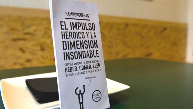 El impulso heroico y la dimensión insondable, hamburguesas Alicante