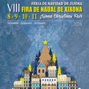 Turrón, dulces y panderetas en la VIII Feria de Navidad de Jijona