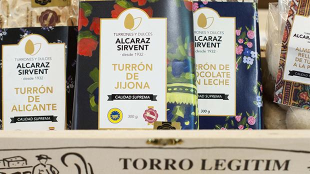 Turrones y Dulces Alcaraz Sirvent productos artesanales de Jijona