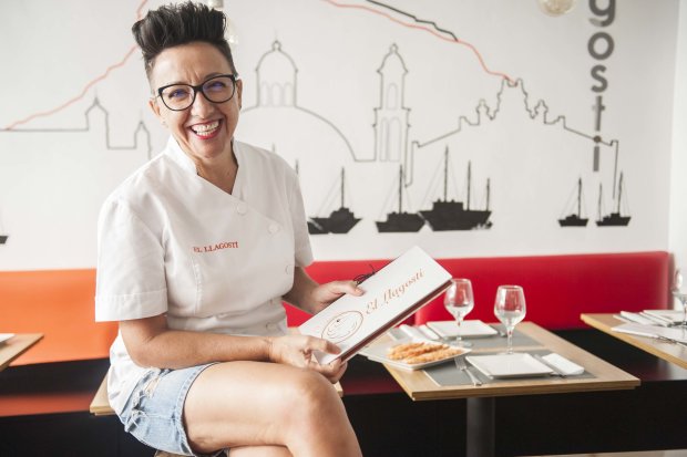 Restaurante El Llagostí especializado en langostinos al horno