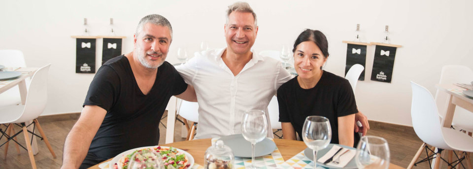 Conoce a Ana, Javier y Fabián, del nuevo restaurante De Pasta Somos