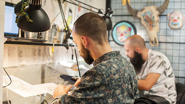 Soul Peckers, estudio de tatuajes y galería de arte en Alicante.