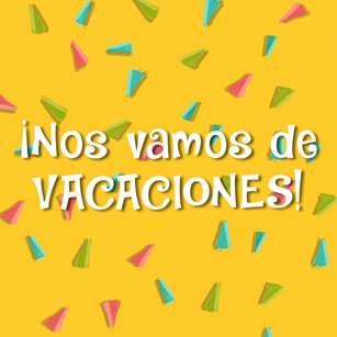 Nos vamos de vacaciones del 12 al 26 de agosto de 2018