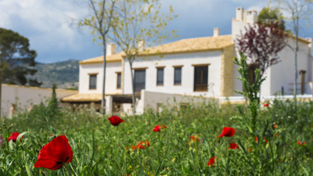 El Mas del Poeta con casa rural y restaurante está en Petrer