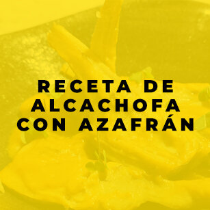 Receta de alcachofas con azafrán, de Noelia Pascual de Elche